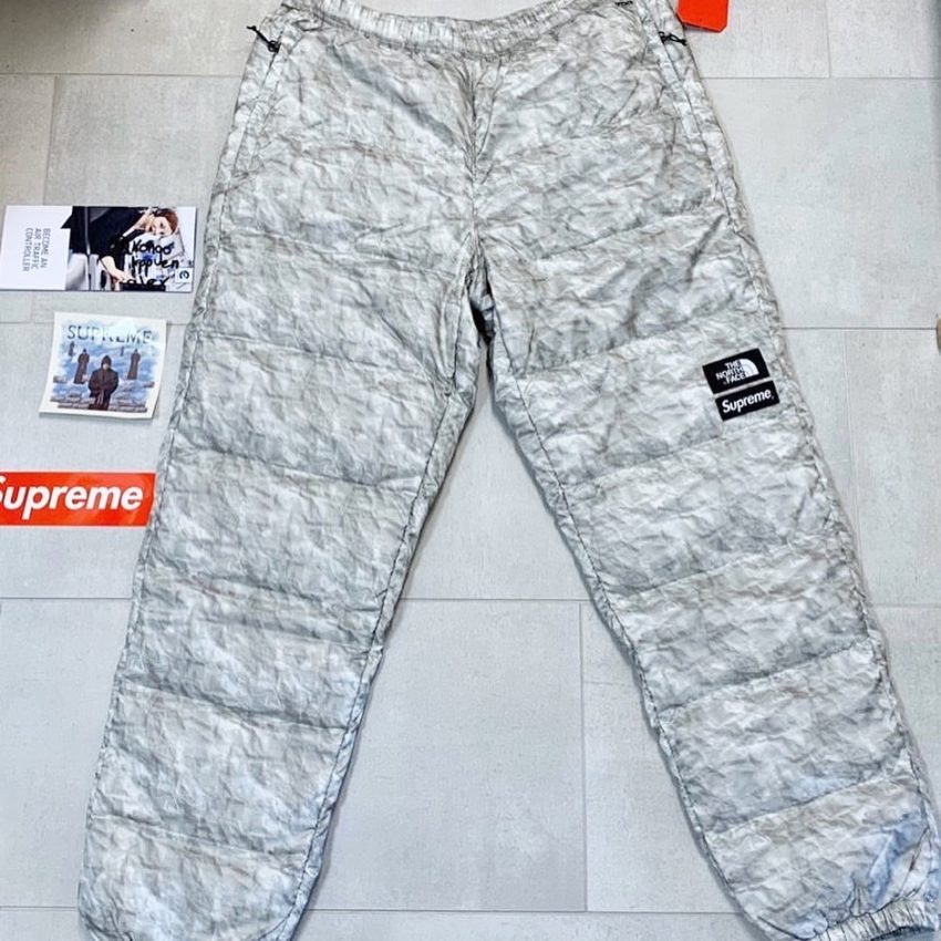 Supreme x The North Face Paper Nuptse Pant 700 L - sorry_not_fame Mall