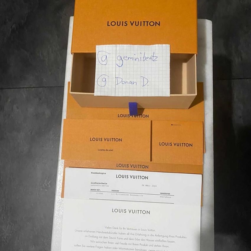Louis Vuitton 1.1 Millionaire Gris Marble“ E - sorry_not_fame Mall
