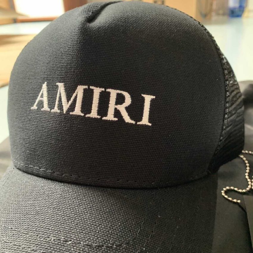 Amiri Trucker Cap One Size - sorry_not_fame Mall