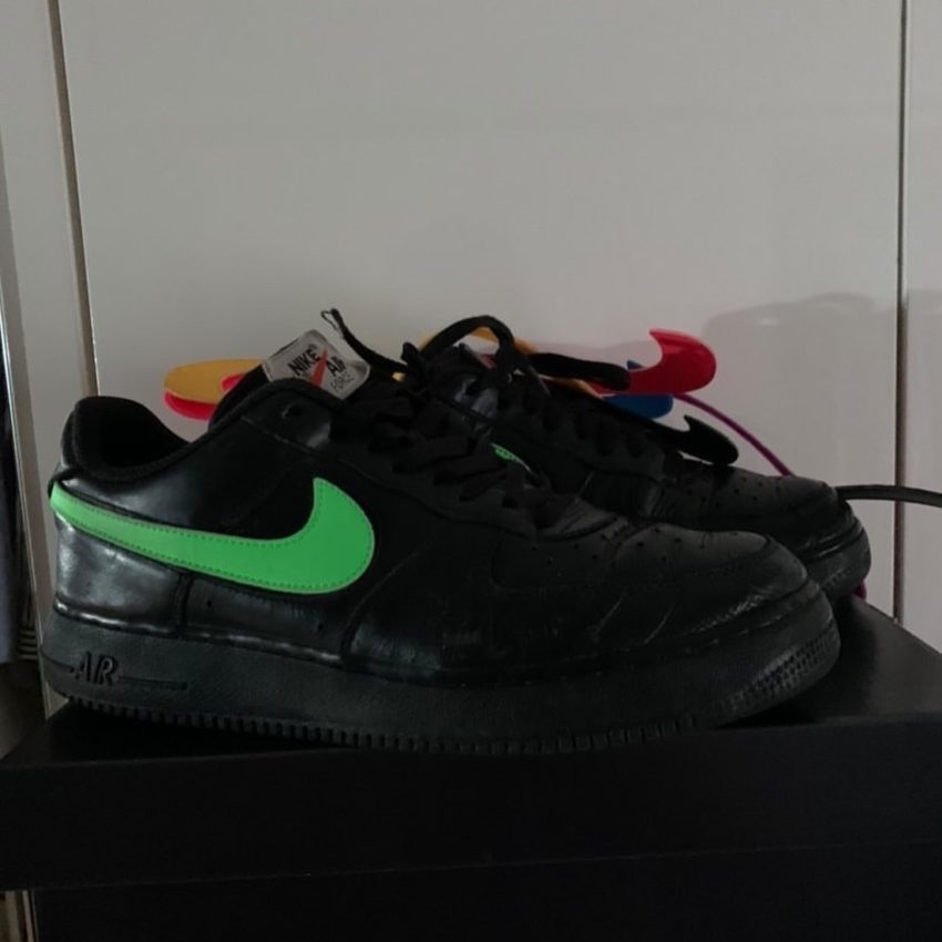 Nike Air Force 1 swoosh pack black edition 44 - sorry_not_fame Mall