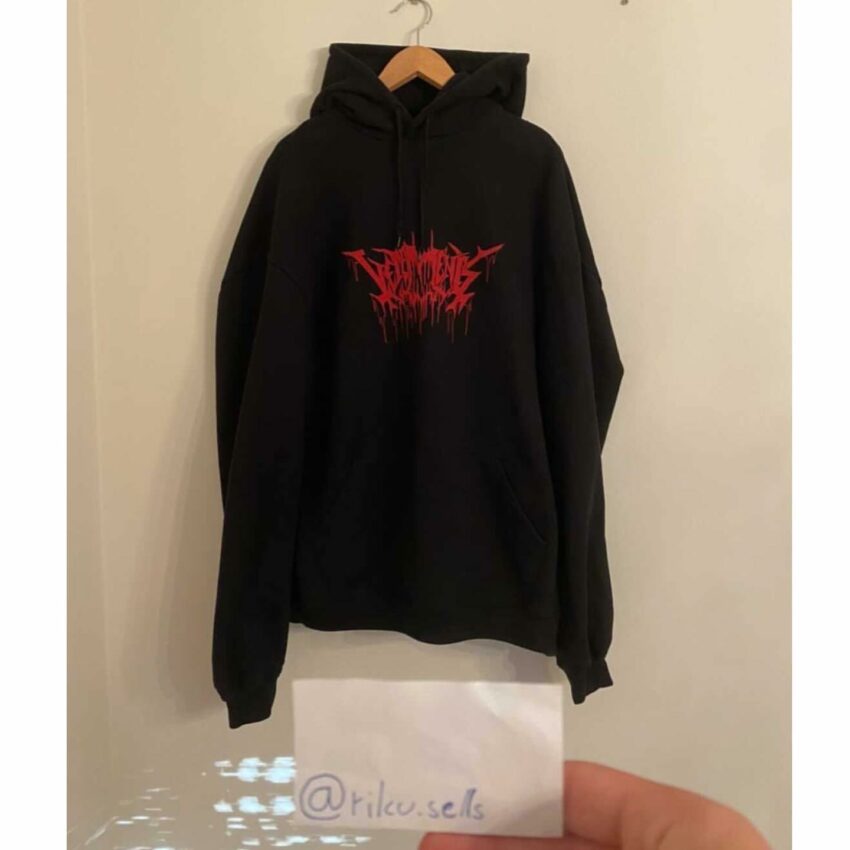 Vetements Metal Tour Hoodie S - sorry_not_fame Mall