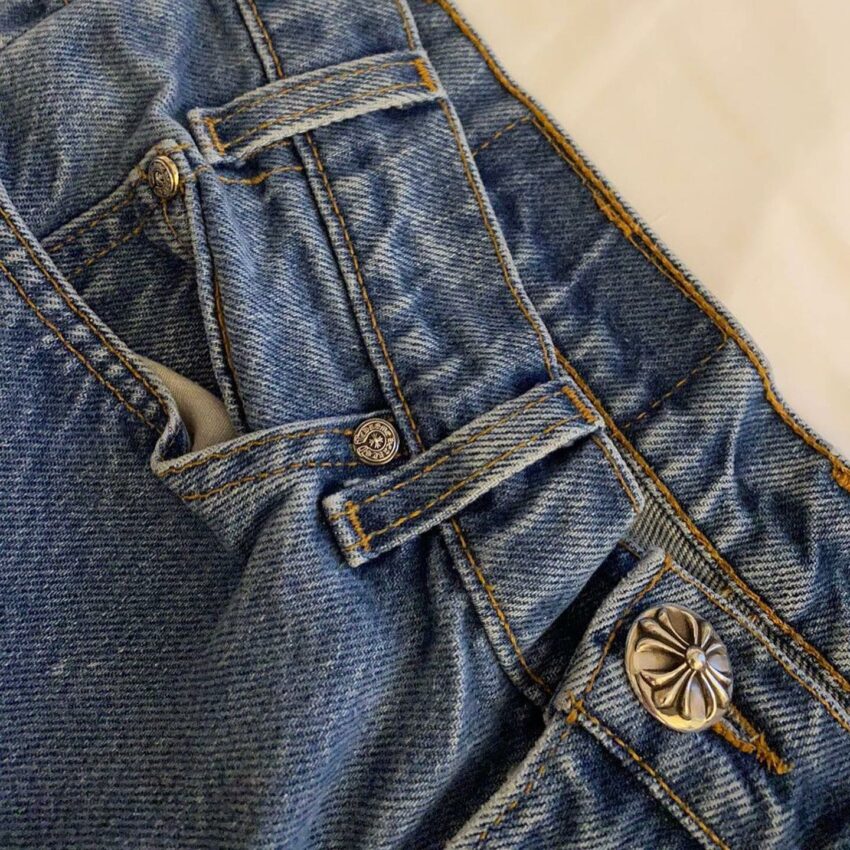 Chrome Hearts Patch denim 32W, 32L - sorry_not_fame Mall