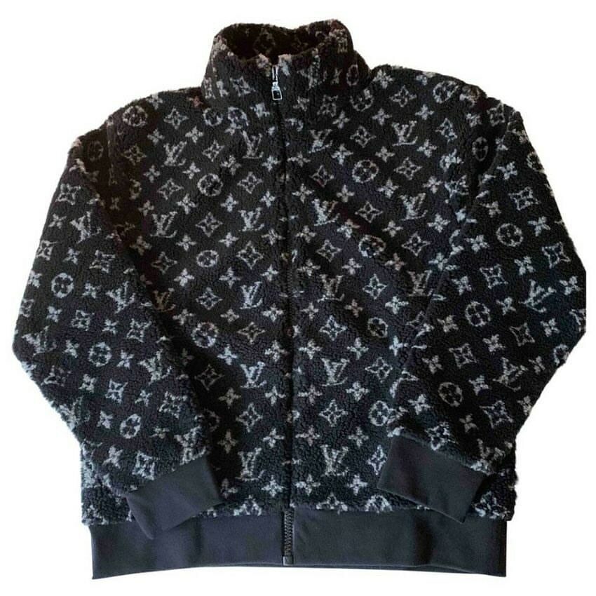Louis Vuitton Monogram jacket (schwarz weis) ~XL - sorry_not_fame Mall