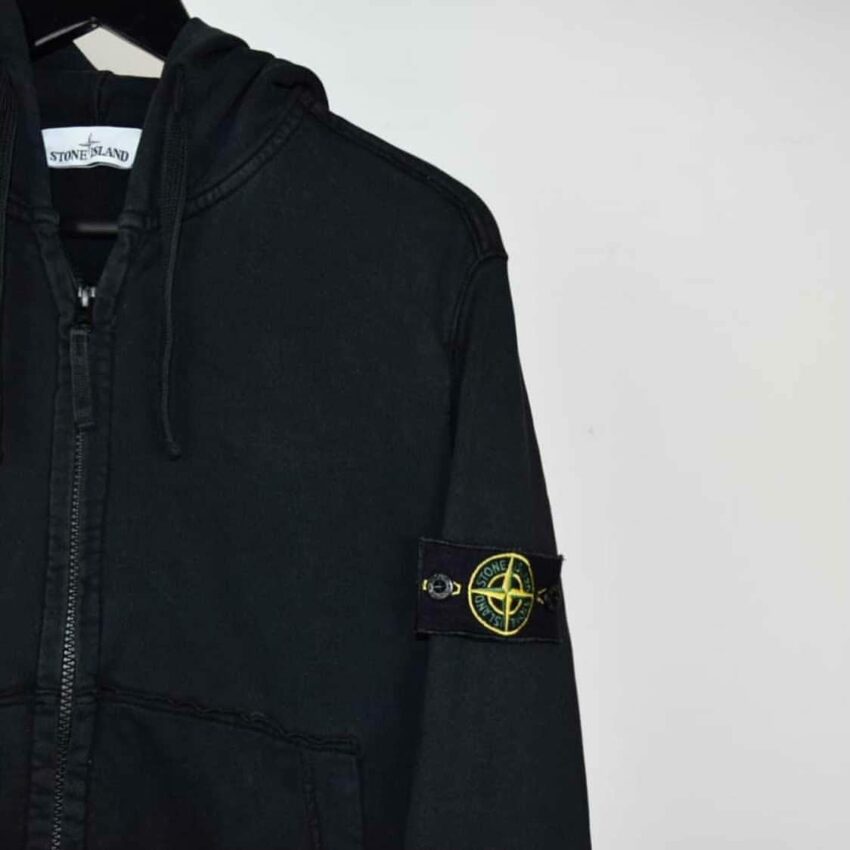 Stone Island Zip-Up Hoodie M - sorry_not_fame Mall