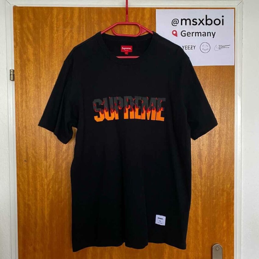 Supreme Flame Top S/S L - sorry_not_fame Mall