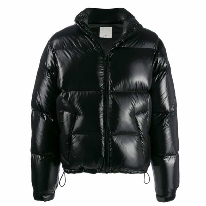 Sandro Paris Glossy Shell puffer Jacket egal - sorry_not_fame Mall