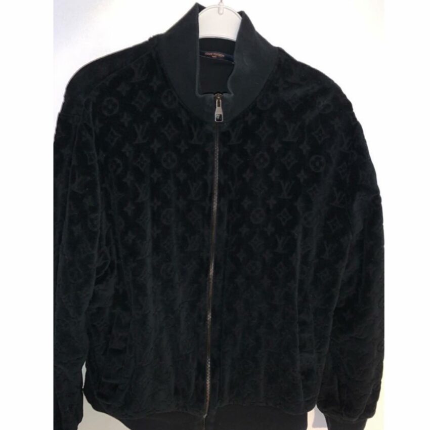 Louis Vuitton Monogram fleece jacket - sorry_not_fame Mall