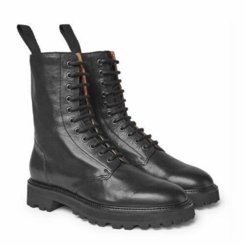 Maison Margiela Leather Combat Boots 2017 42+-