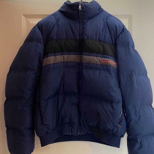 Prada Linea rossa vintage puffer 50/M