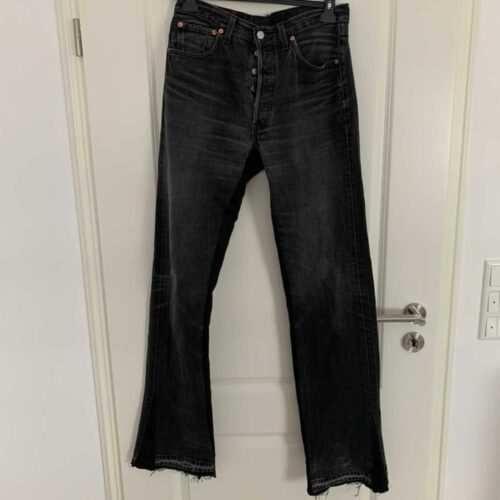 Vintage Levis 501 Flared Custom Jeans W33 L36