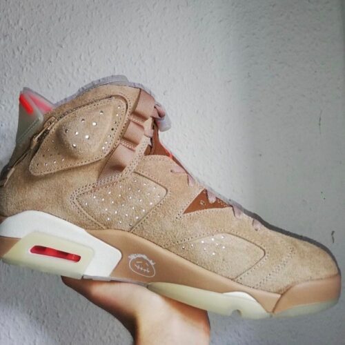 Nike Jordan 6 Travis Scott British Khaki 45