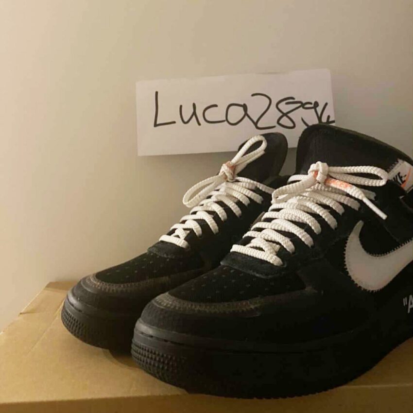 Nike x Off-White Air Force 1 Schwarz 42,5 - sorry_not_fame Mall
