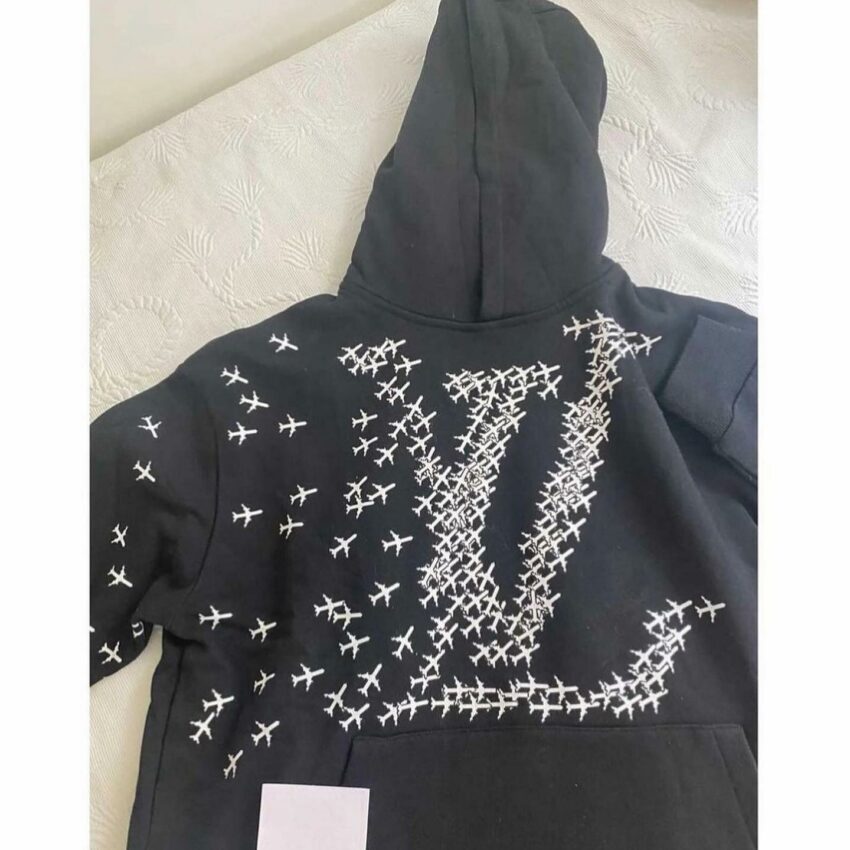 Louis Vuitton LV PLANES PRINTED HOODIE L - sorry_not_fame Mall