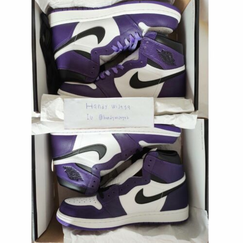 Nike Air Jordan 1 Court Purple 2.0 42.5 + 44