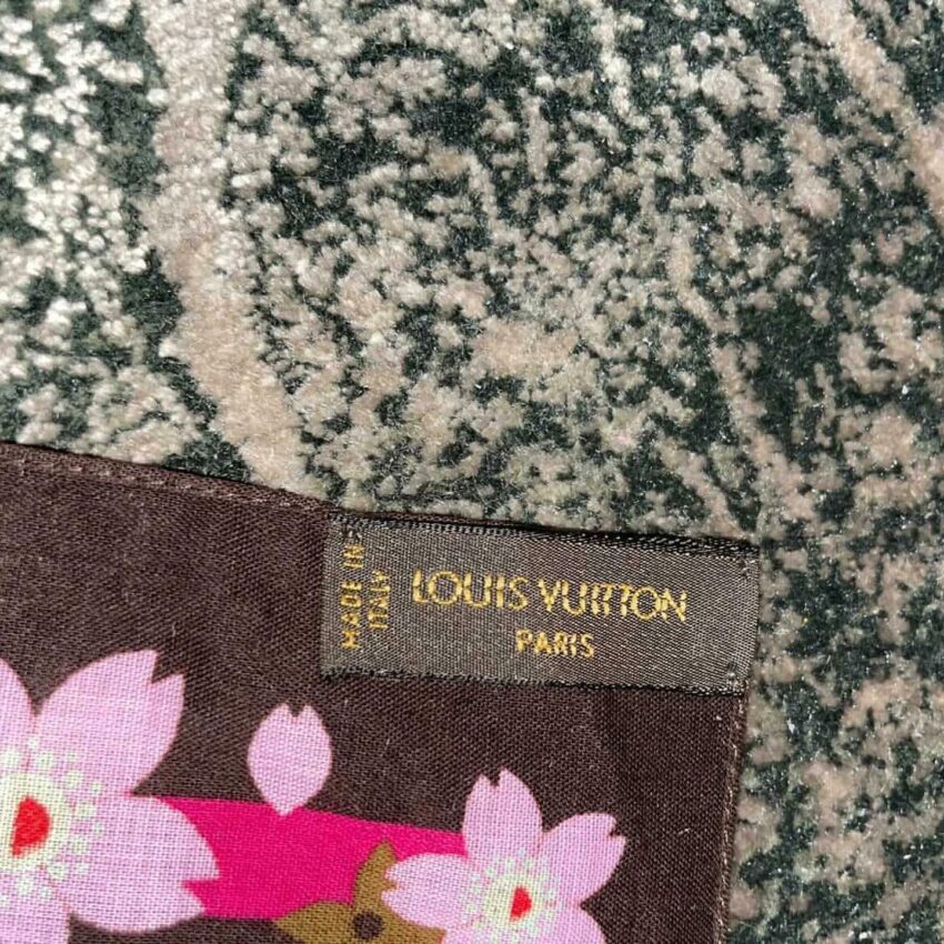 Louis Vuitton x Murakami 2000s Silk Scarf · INTO