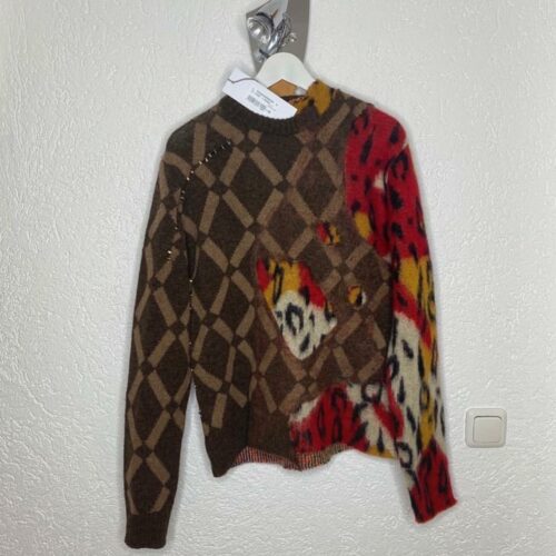 Marni Leopard Mohair Sweater 46