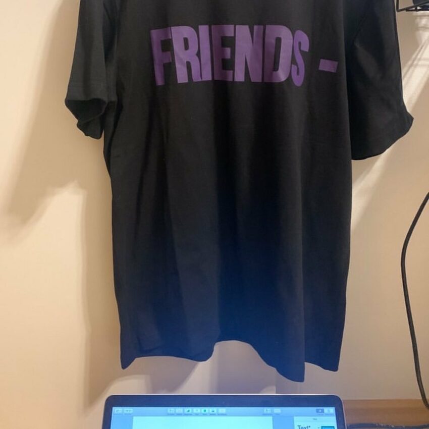 Vlone Friends Tee purple M - sorry_not_fame Mall