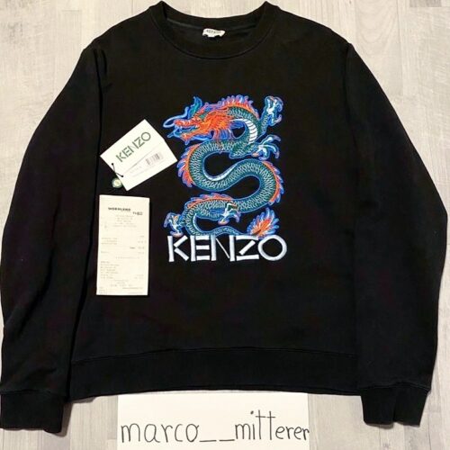 Kenzo Dragon Embroidered Sweats L
