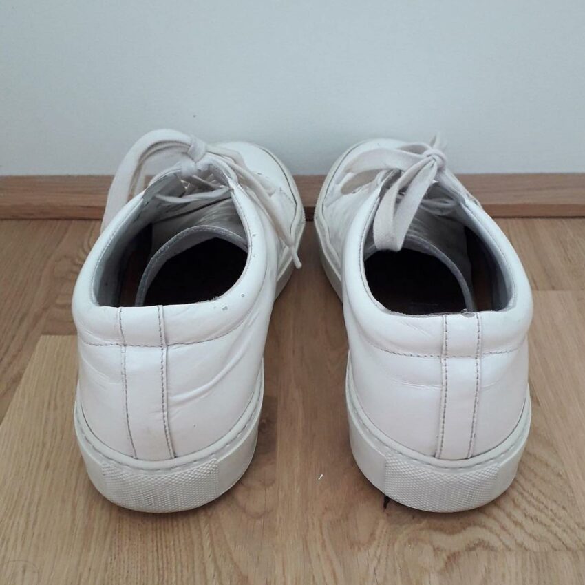 Acne Studios White Adrian Sneakers 42 - sorry_not_fame Mall