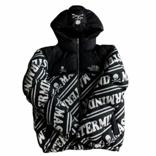 The North Face Mastermind x The North Face Nuptse Jacket Black/White M