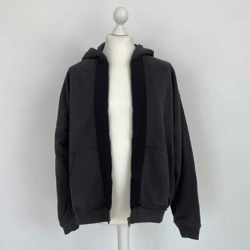 Haider Ackermann Dual Layer Zip Up Hoodie M - sorry_not_fame Mall